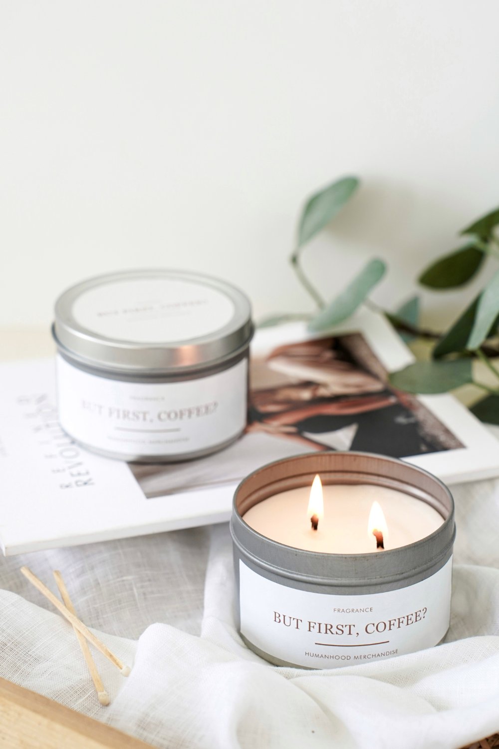 But First, Coffee Candle