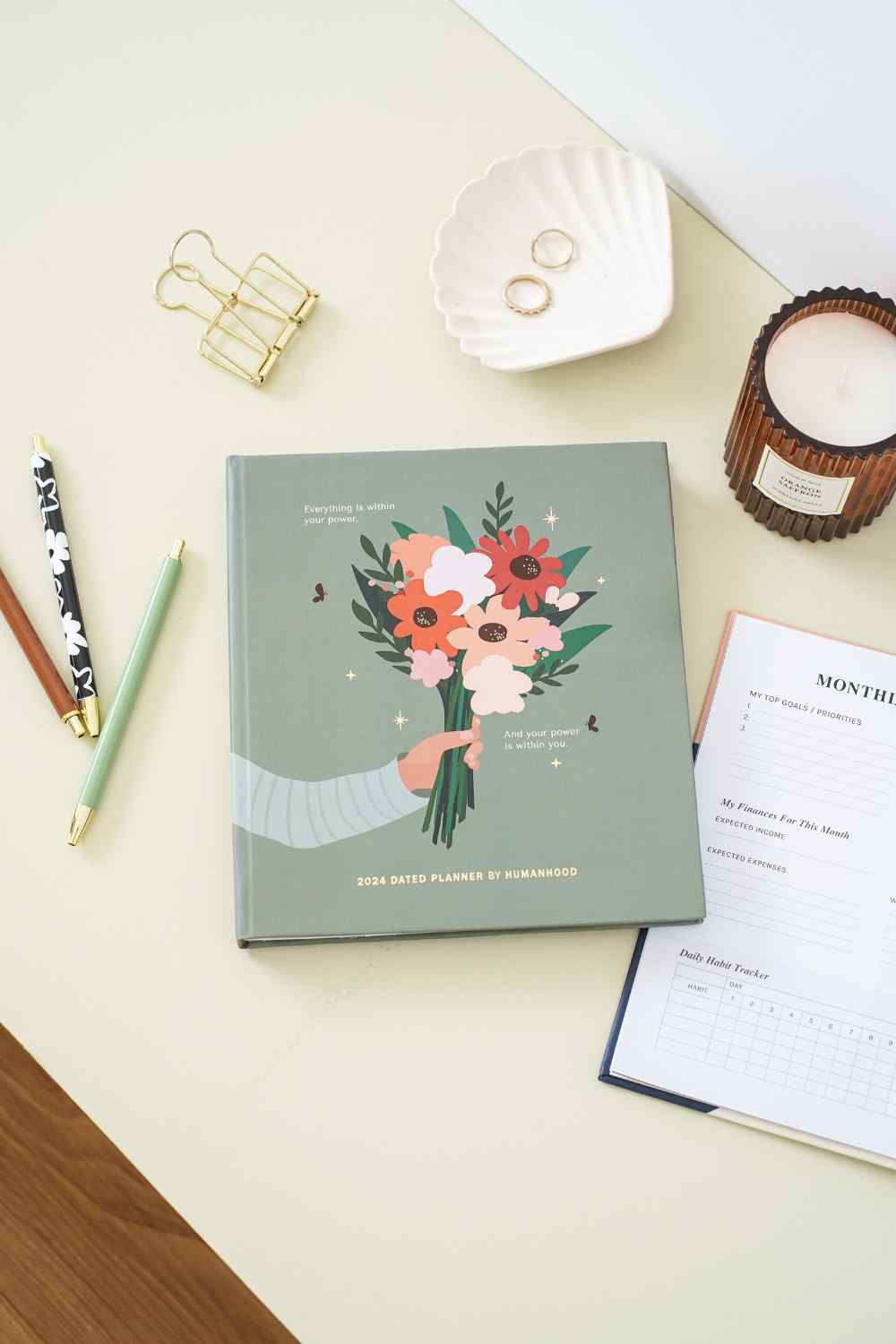 2024 Dated Planner - Garden of Dreams