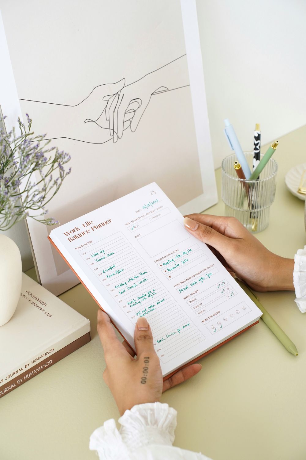 Work Life Balance Daily Planner