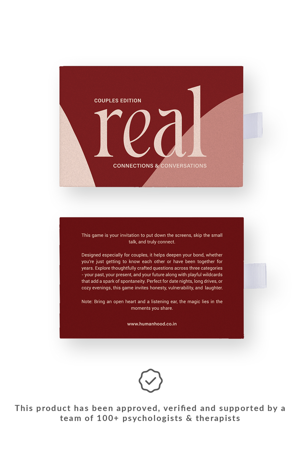 Real Connections and Conversations - Couples Edition Card Game