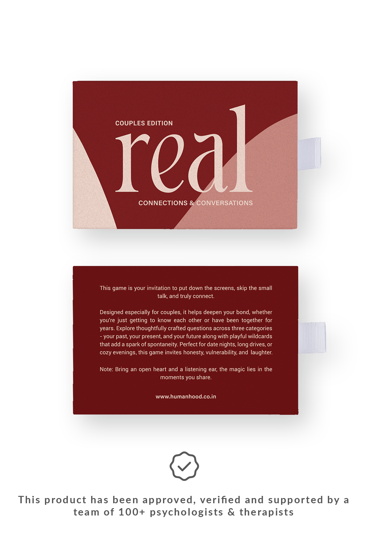 Real Connections and Conversations - Couples Edition Card Game