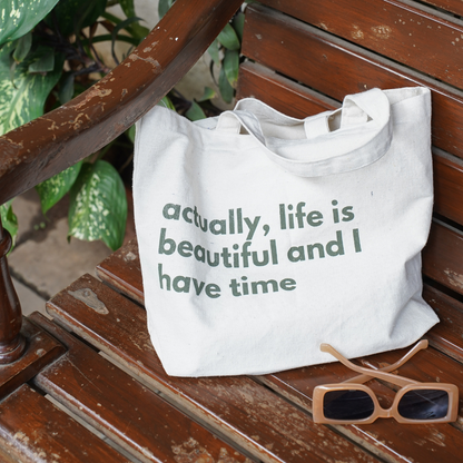 Life is Beautiful Tote Bag