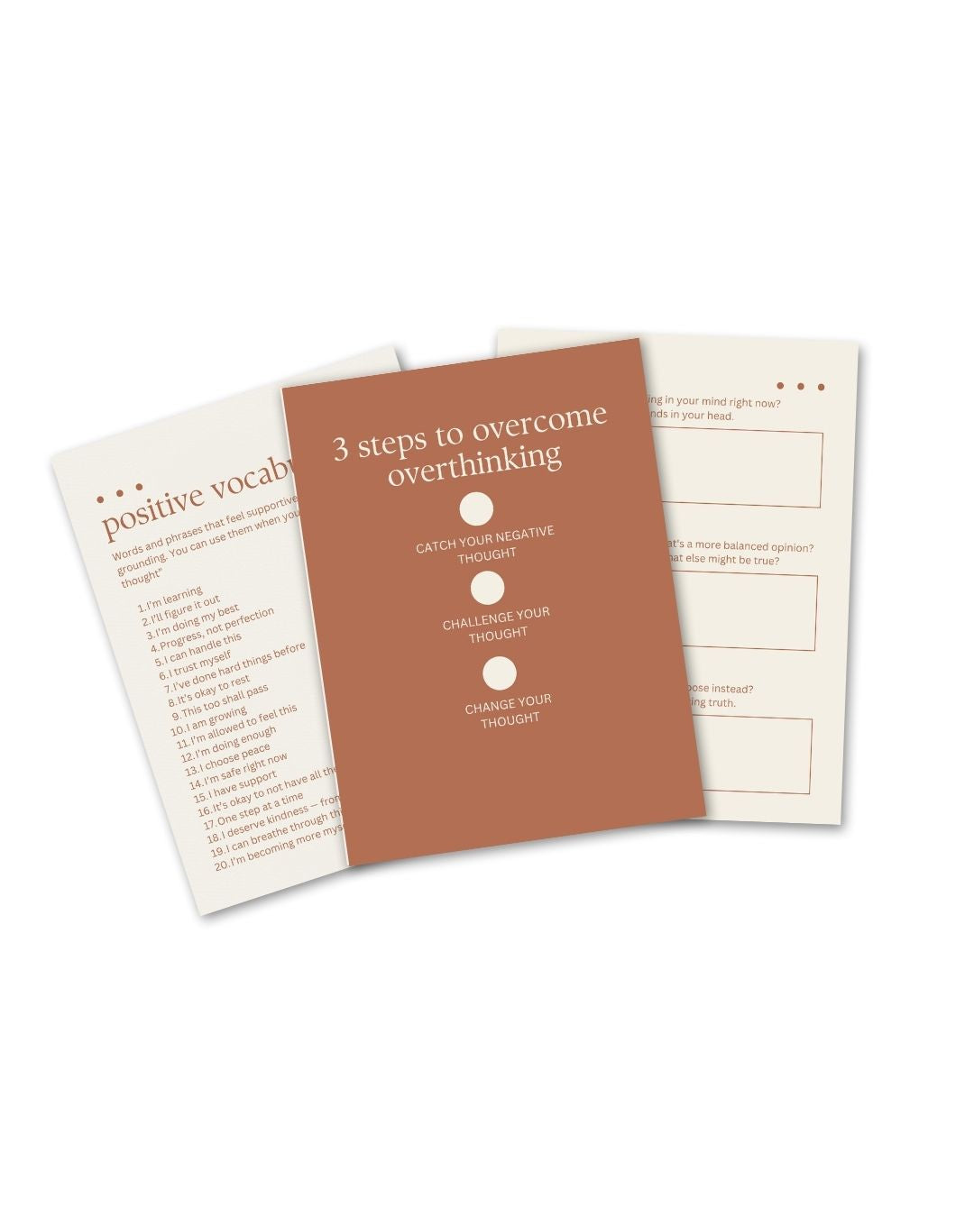 3 Step Overthinking Reset Guide