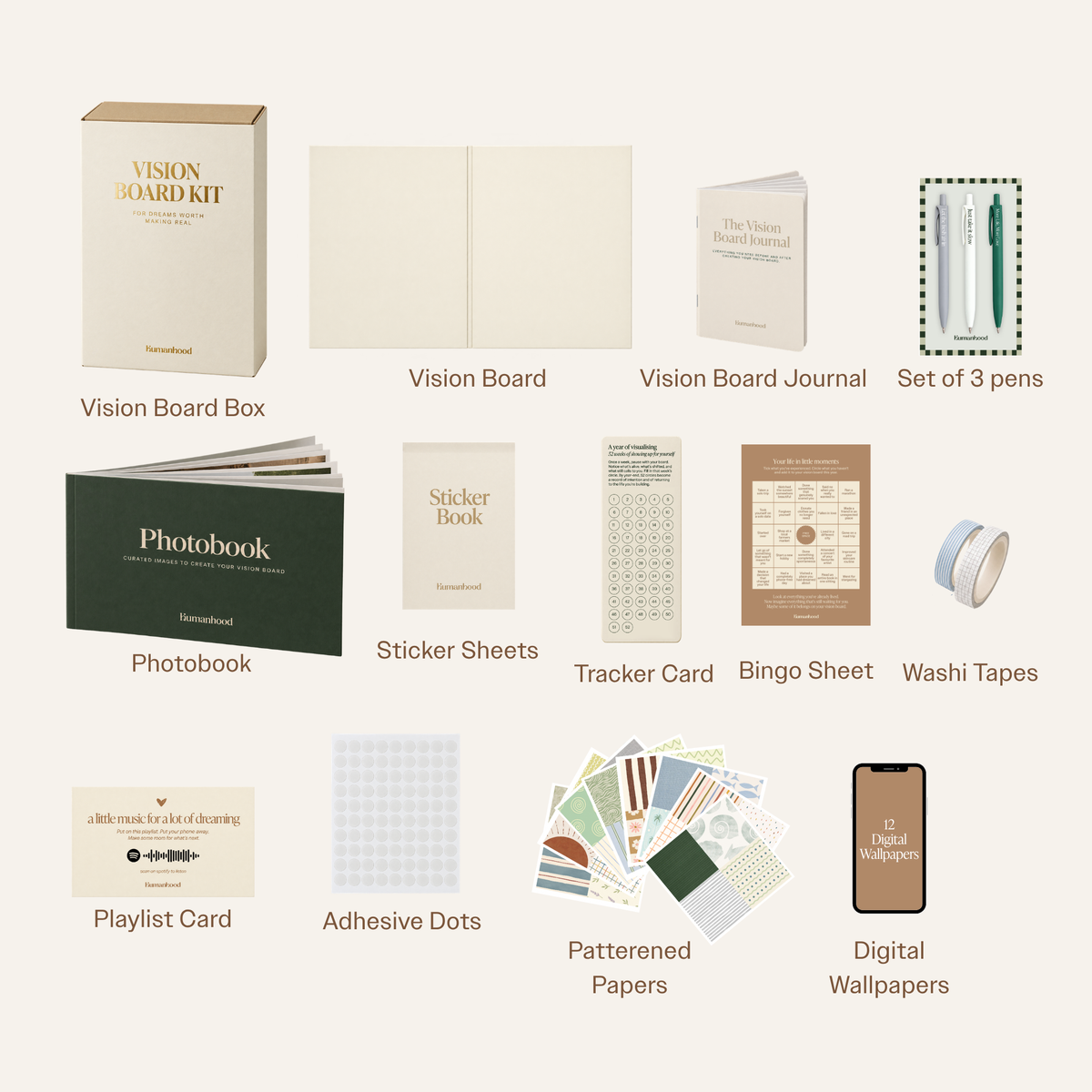 2027 DIY Vision Board Kit - Signature
