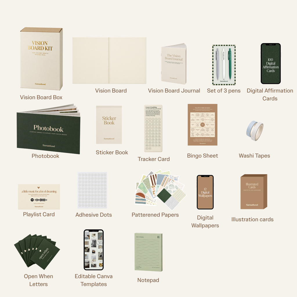 2027 DIY Vision Board Kit - Luxe