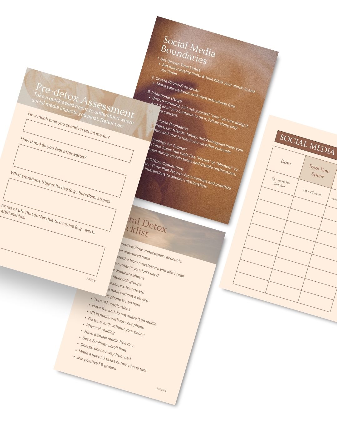 Digital Detox Workbook