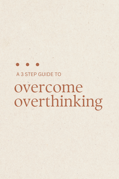 3 Step Overthinking Reset Guide
