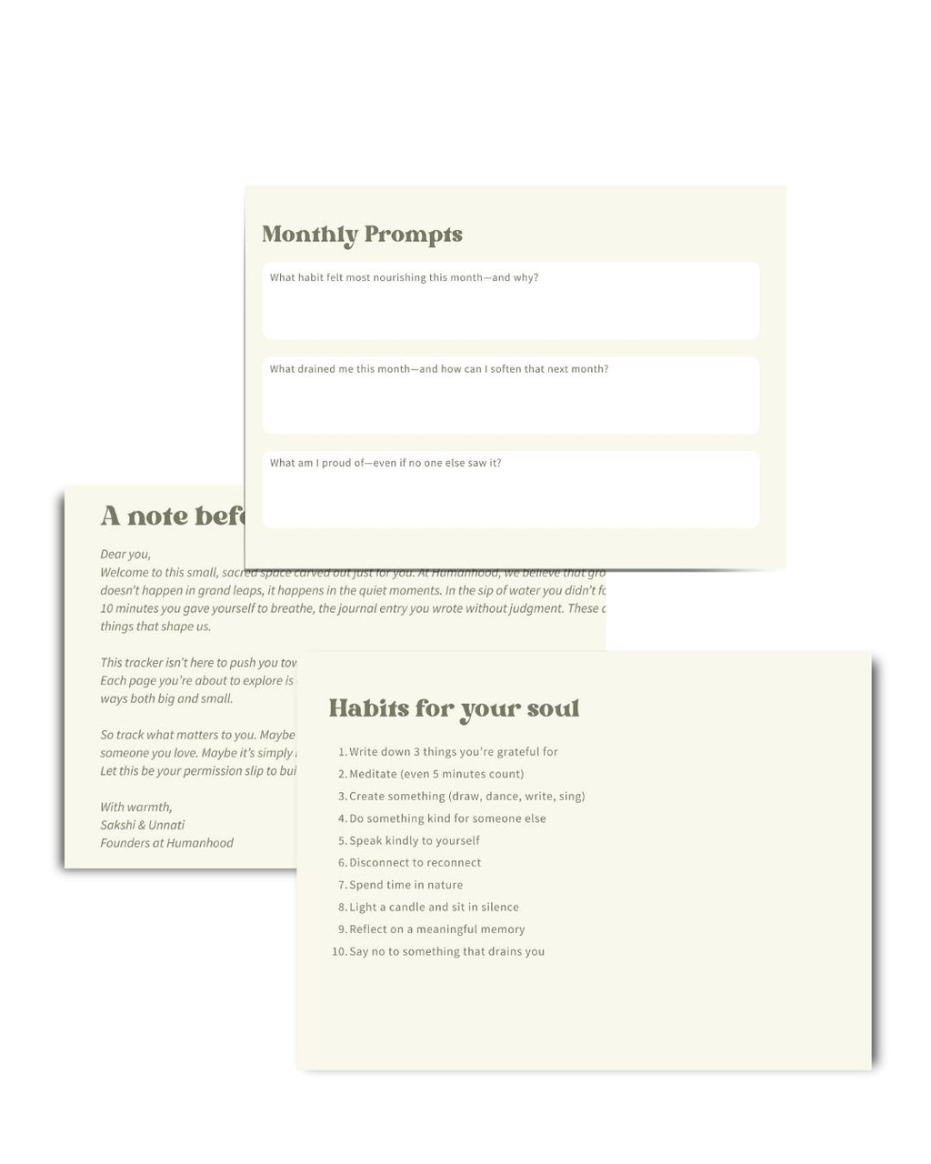 Holistic Habit Tracker