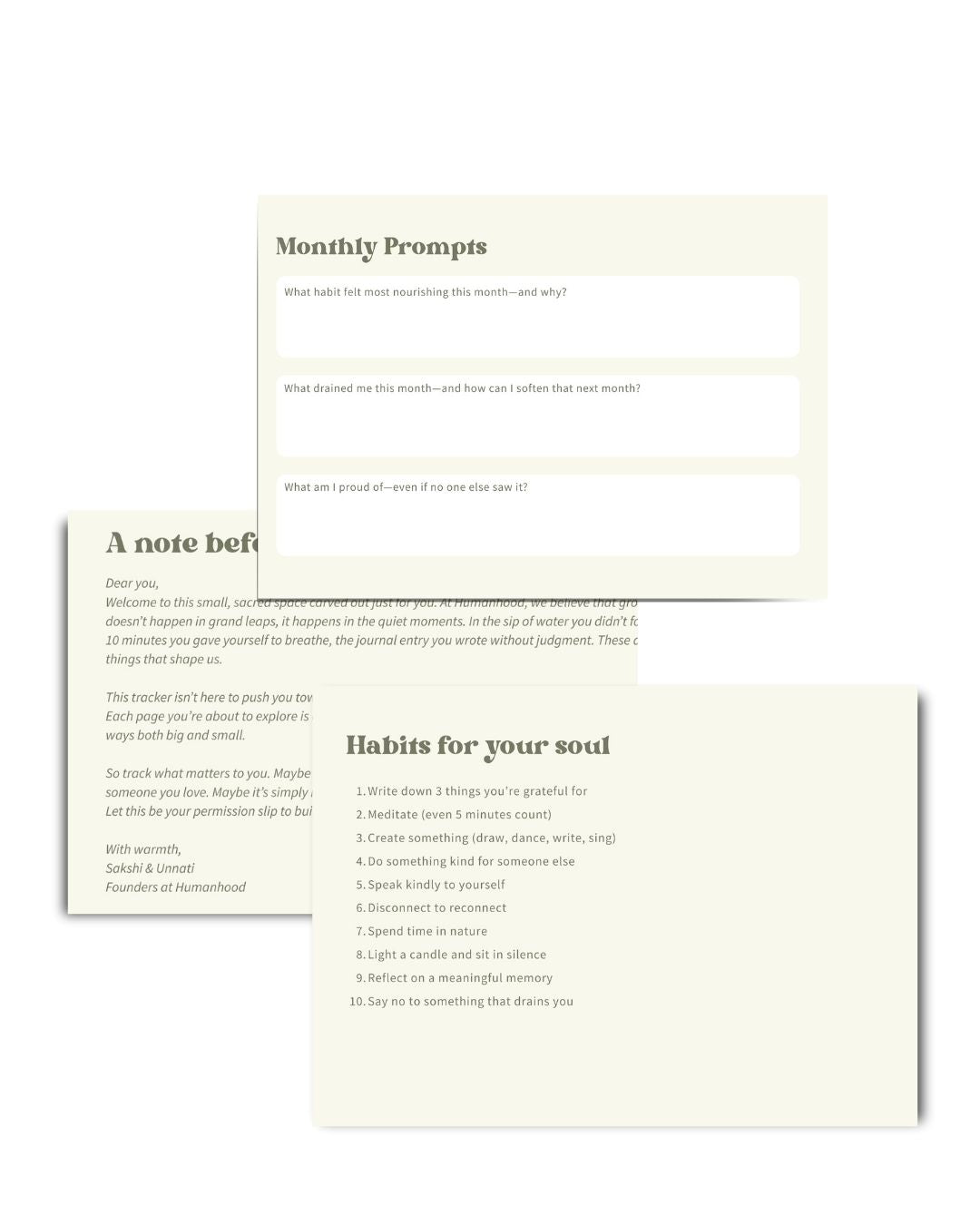 Holistic Habit Tracker