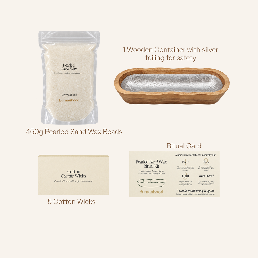 Pearled Sand Wax Candle Making Kit