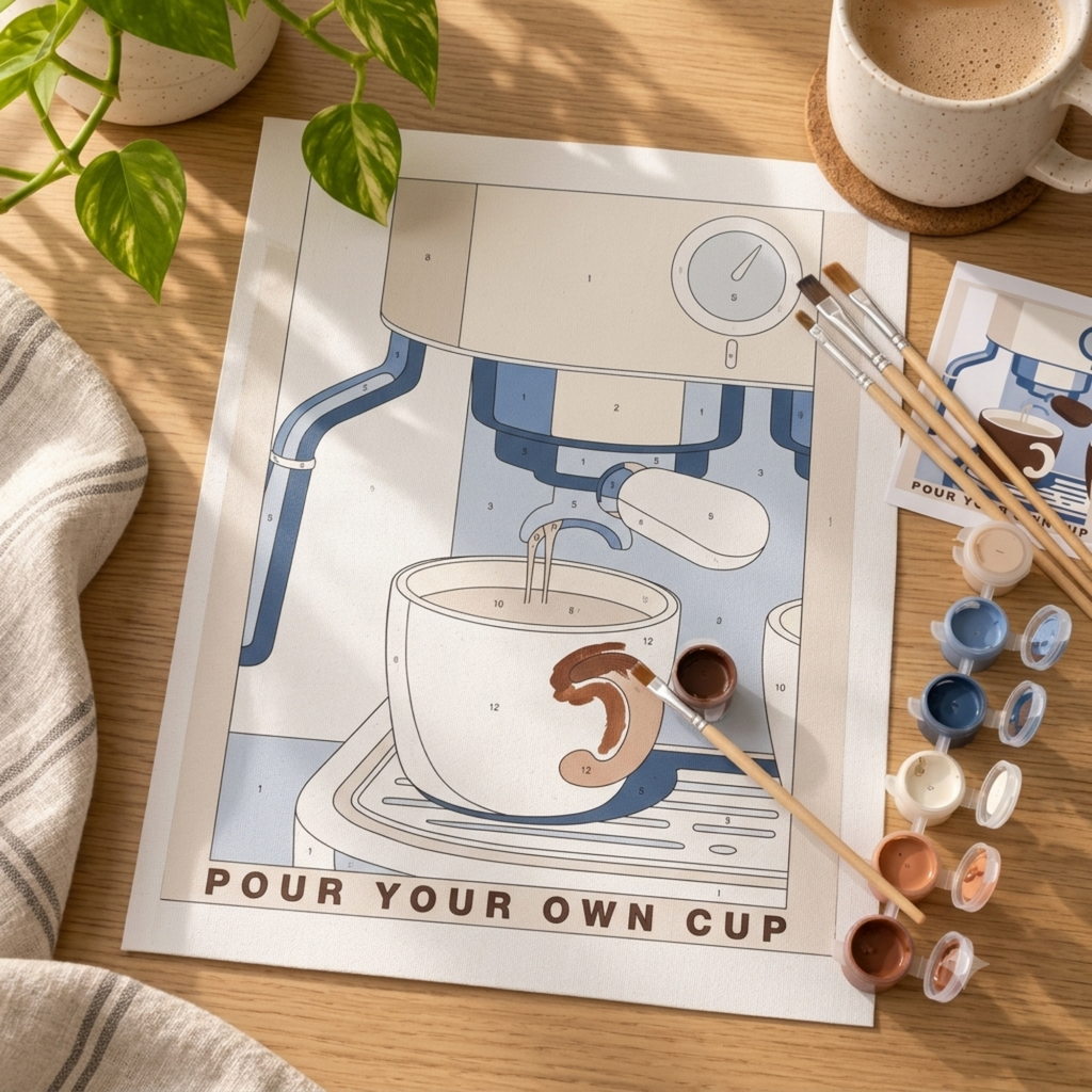 Paint by Numbers - Coffee Break