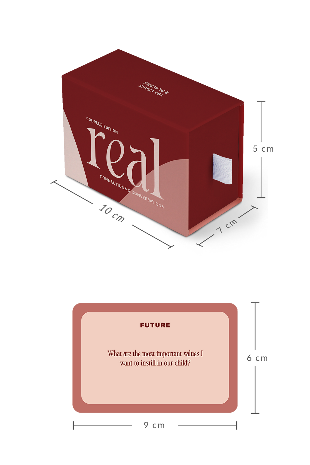 Real Connections and Conversations - Couples Edition Card Game