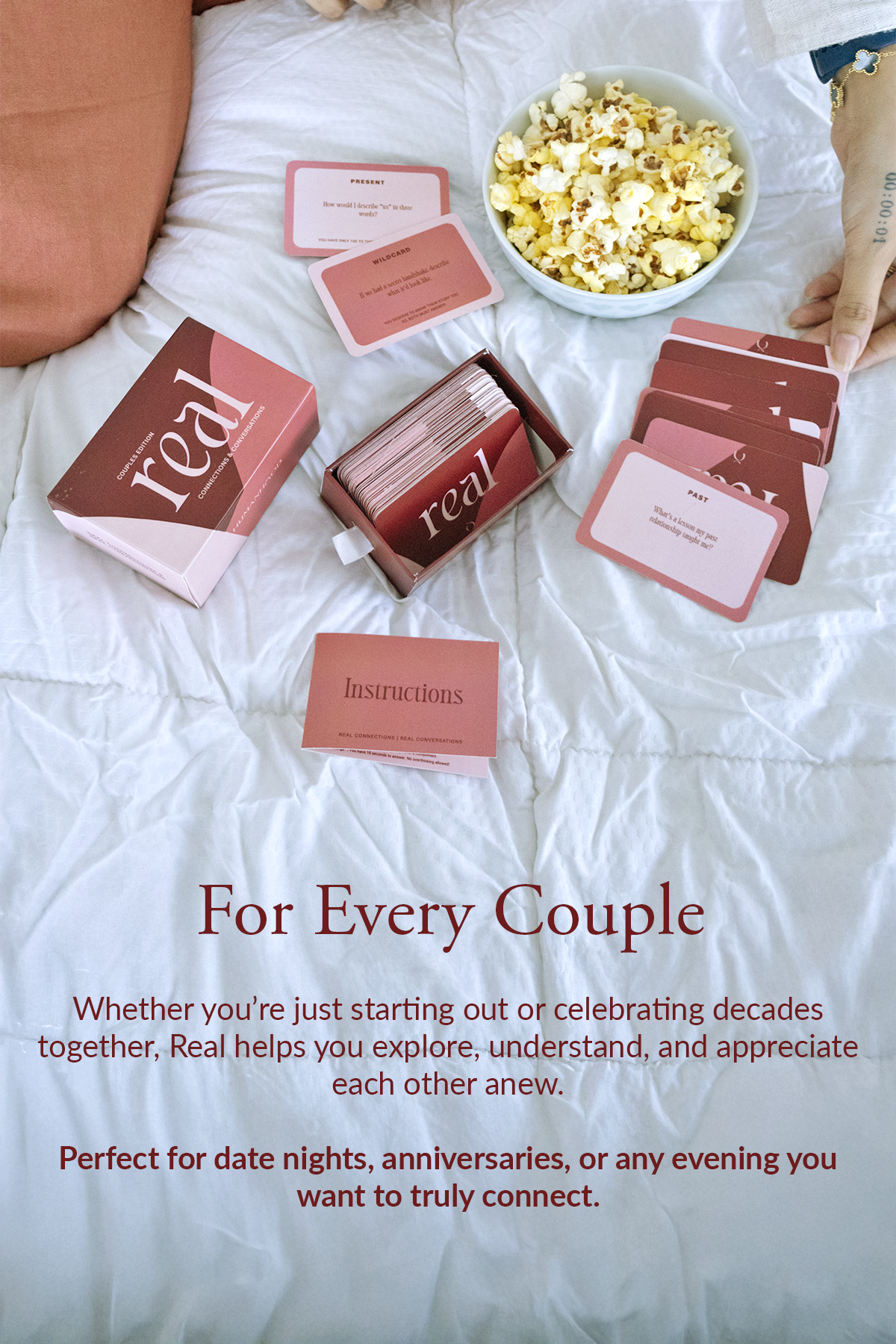Real Connections and Conversations - Couples Edition Card Game