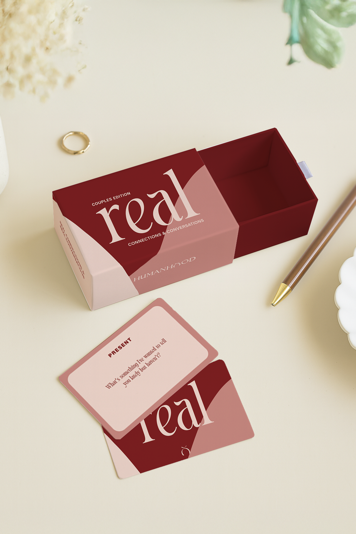 Real Connections and Conversations - Couples Edition Card Game