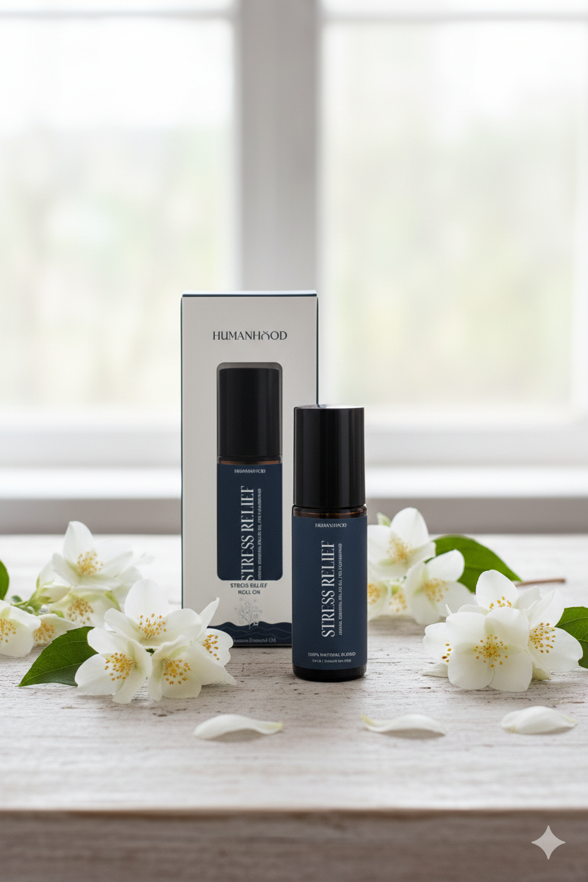 Aromatherapy Roll Ons | Set of 3 - Peppermint, Jasmine & Lavendar