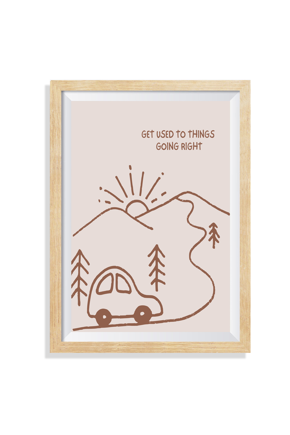 Get Used To Things Wall Art