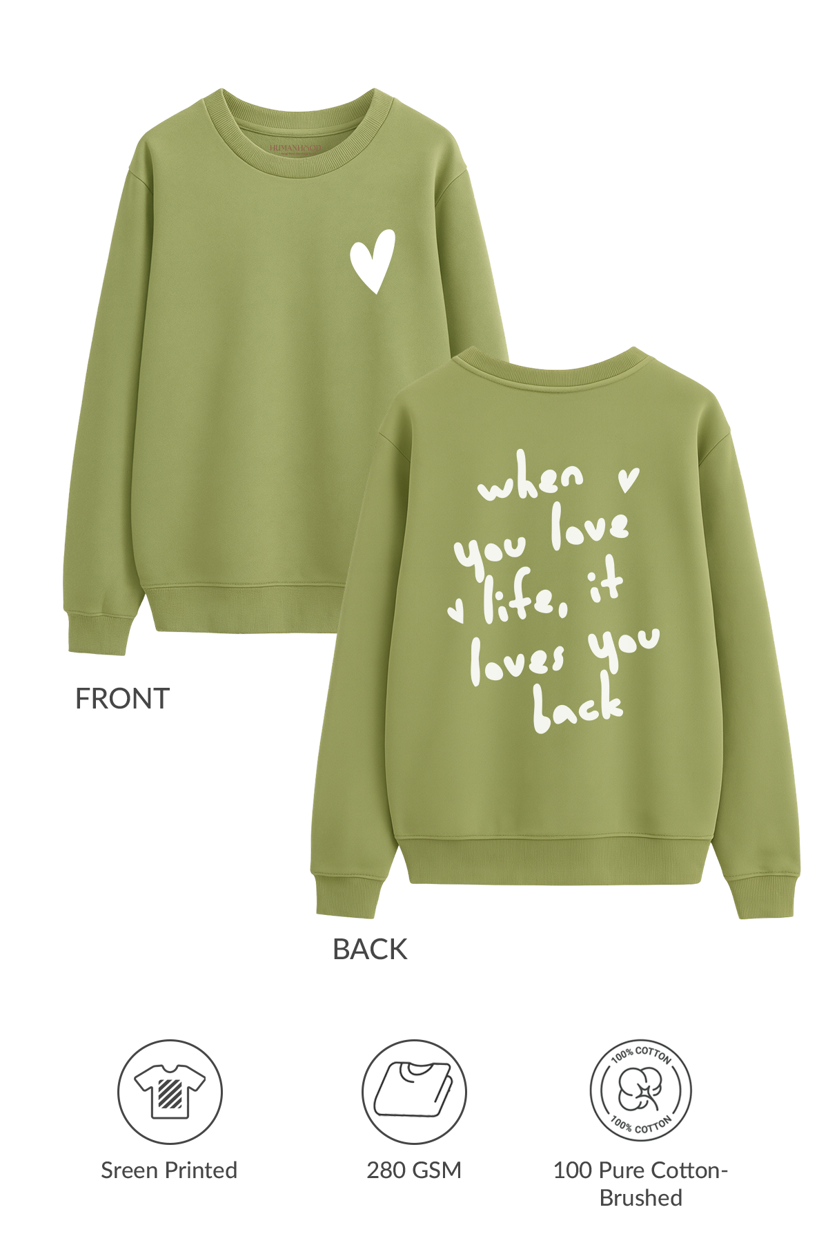 Love Life Sweatshirt