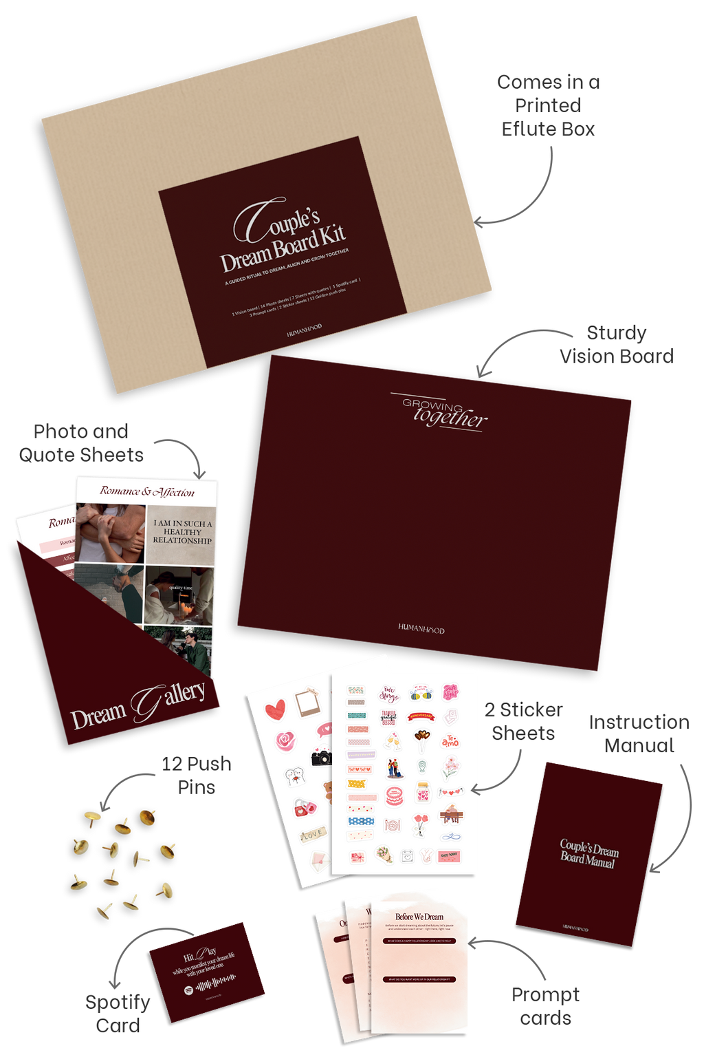 Vision Board Kit - Couple's Edition