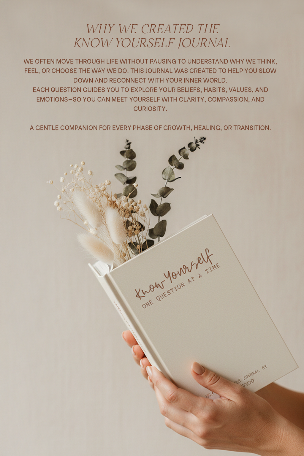 Know Yourself Better Journal