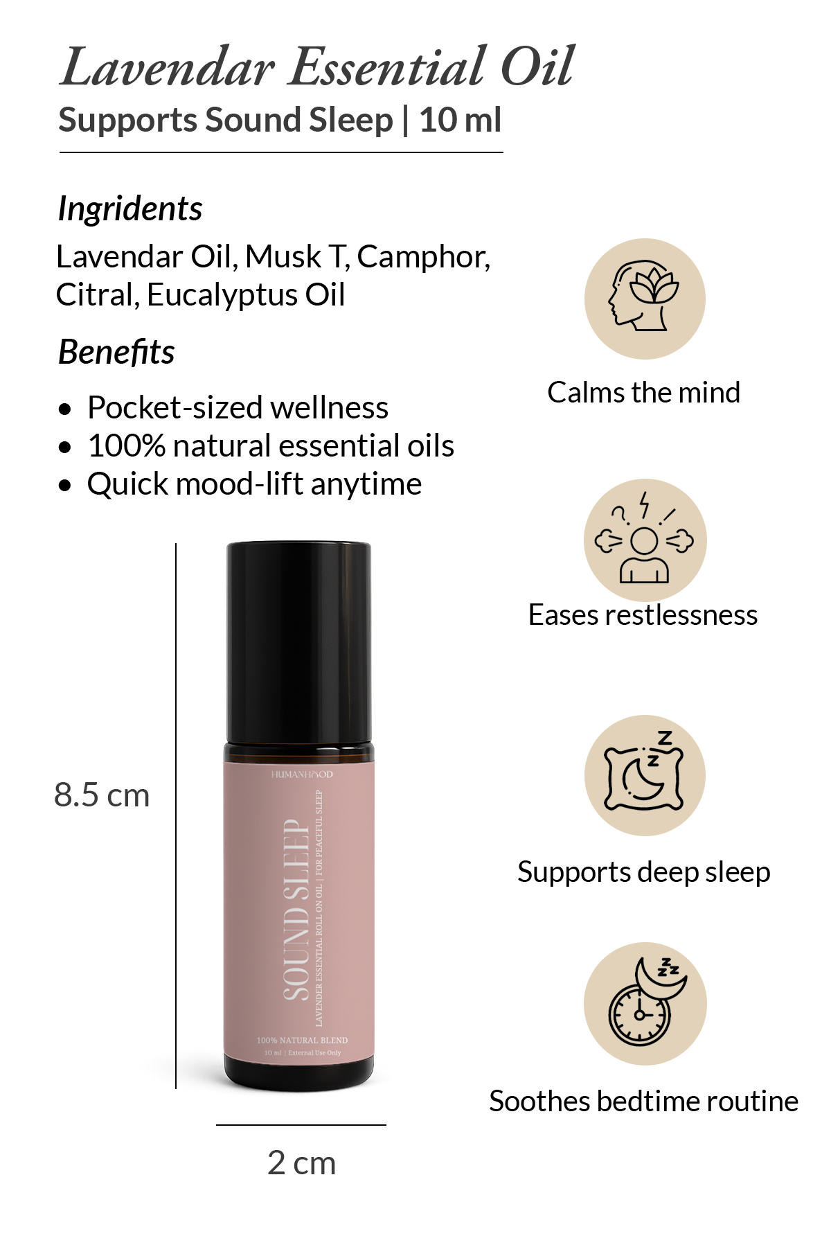 Aromatherapy | Sleep Support Lavendar Roll On