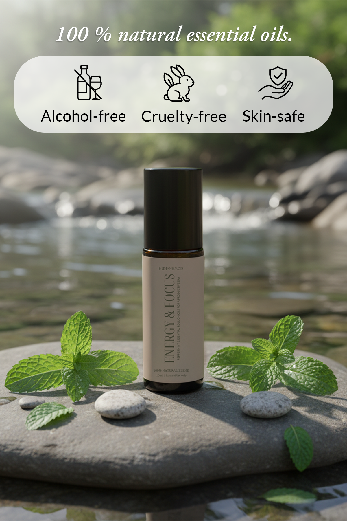 Aromatherapy | Energy & Focus Peppermint Roll