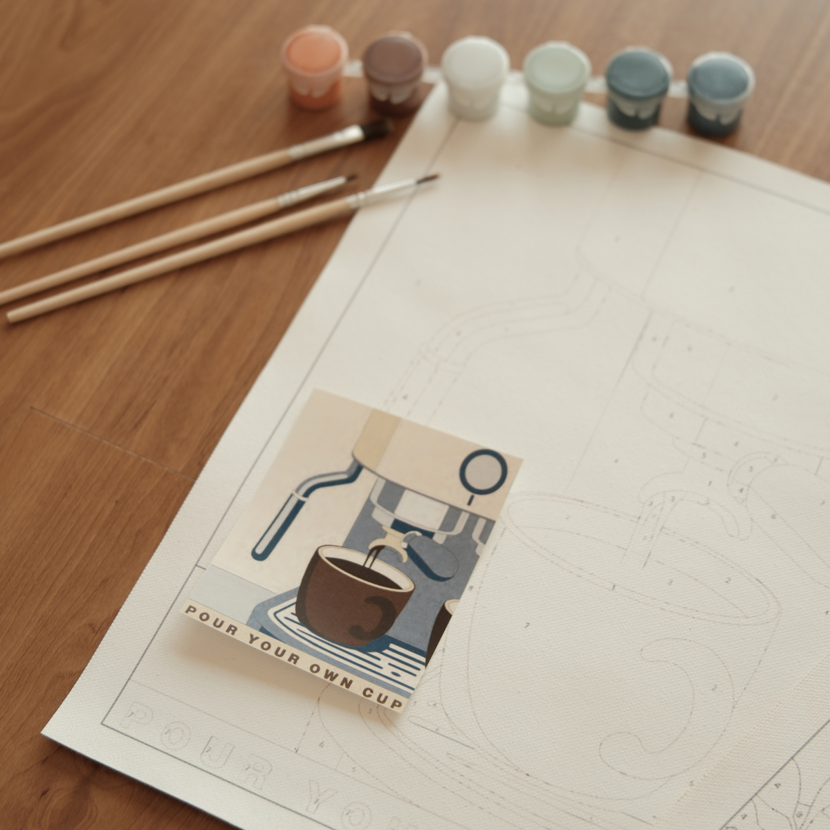 Paint by Numbers - Coffee Break