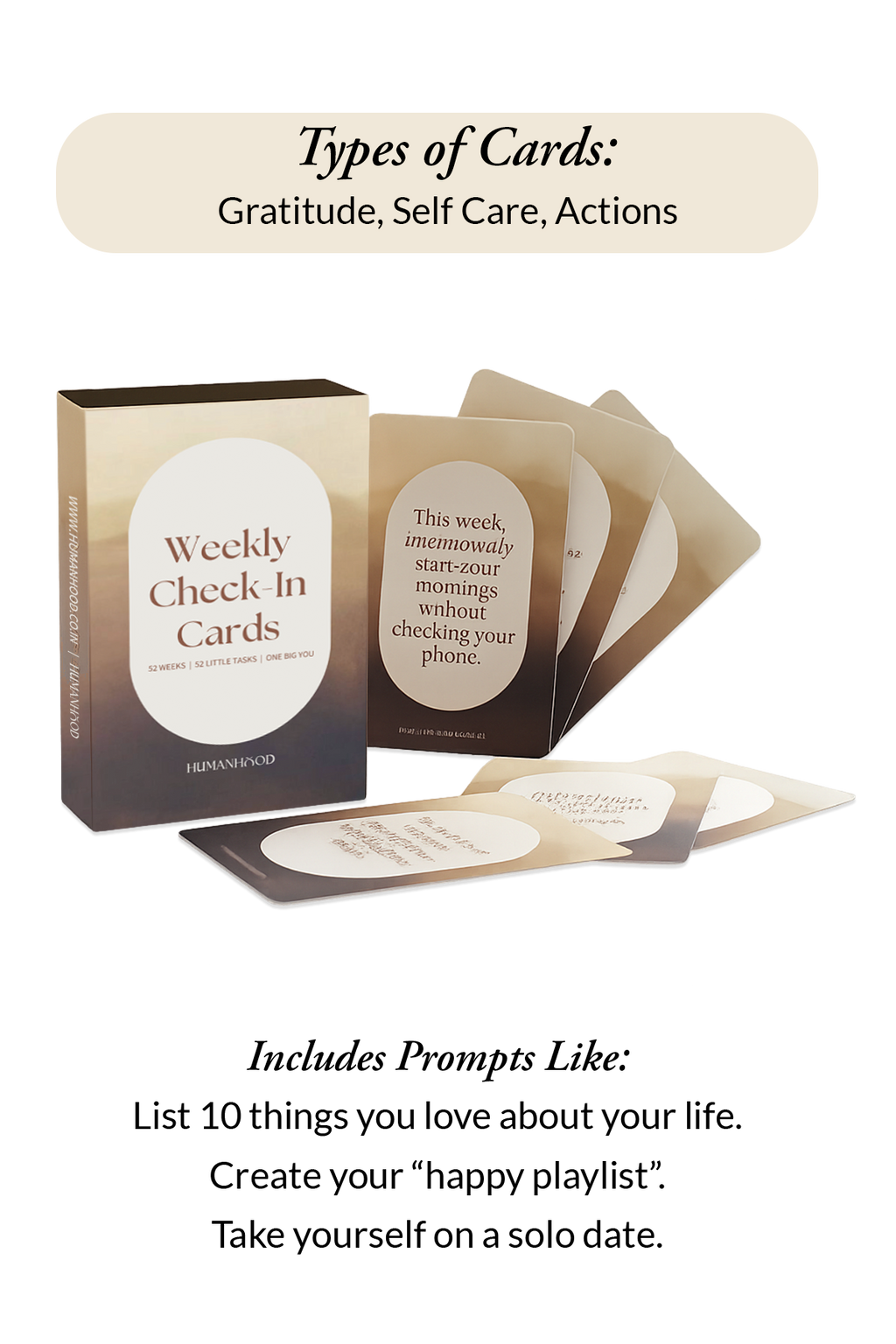 Checkinn Card Weekly Check-in Cards – Humanhood