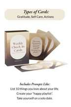 Weekly Check-in Cards