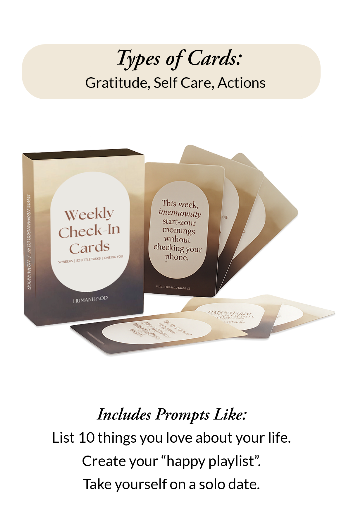 Weekly Check-in Cards