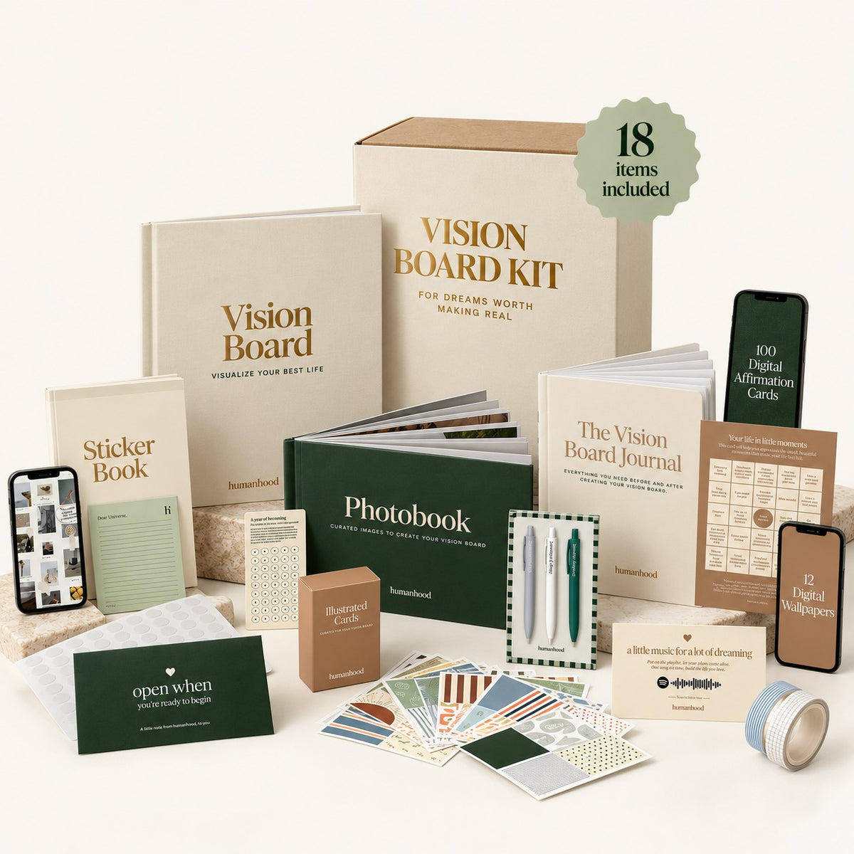 2027 DIY Vision Board Kit - Luxe