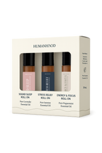 Aromatherapy Roll Ons | Set of 3 - Peppermint, Jasmine & Lavendar