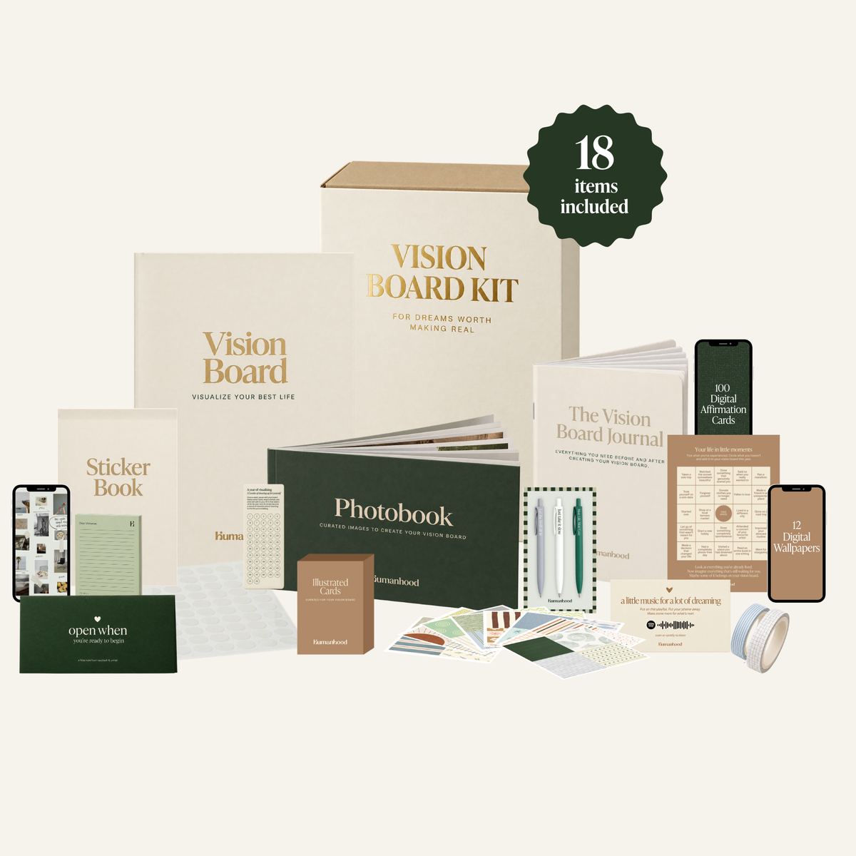 2027 DIY Vision Board Kit - Luxe
