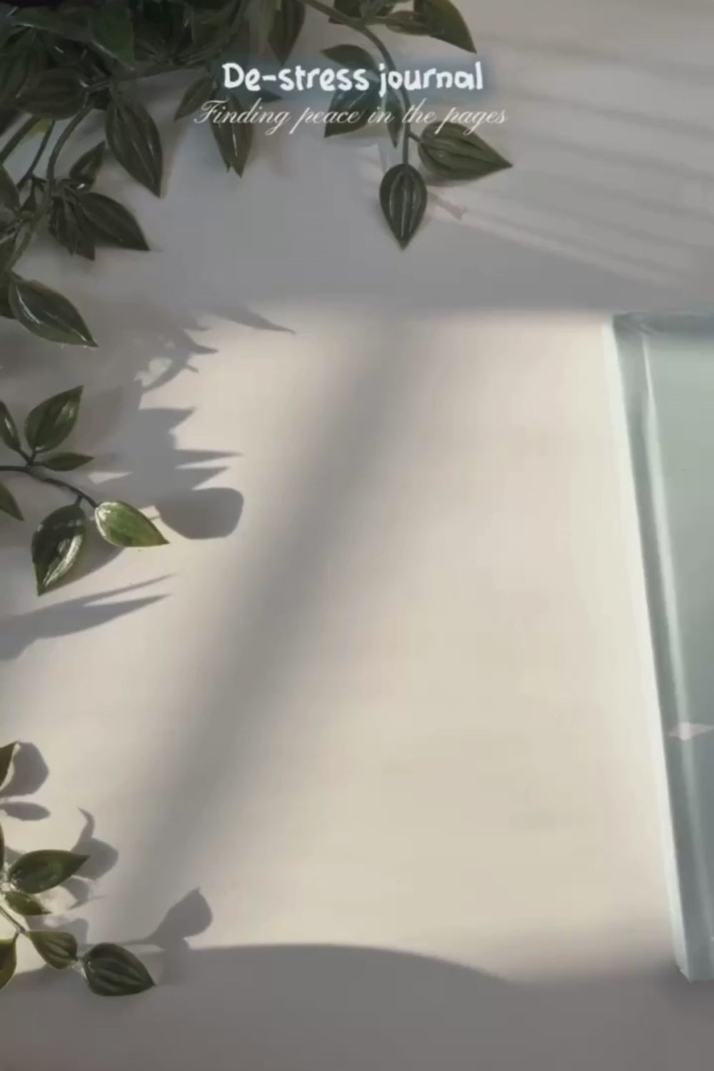 De-stress Journal